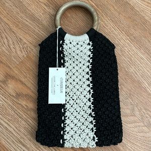 NWT Laude The Label Gabby Macrame Bag
